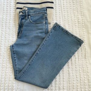 Madewell Perfect Vintage Flare Jean High Rise 27P Petite Tarlow Wash NWOT